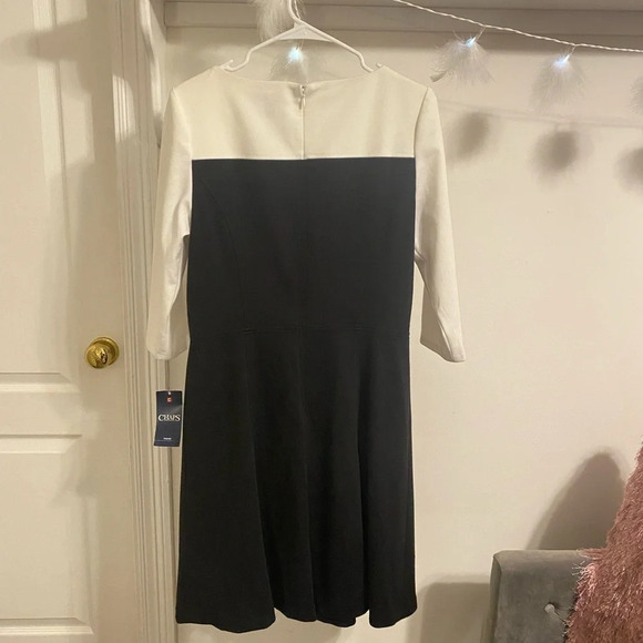 FINAL PRICE NWT Chaps Quarter Sleeve Dress - Picture 6 of 6